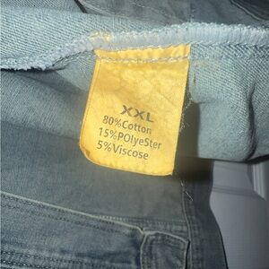 Light Blue Denim Jeans XXL